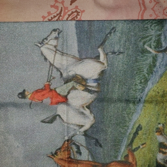 English Rider Horse Pillow Cover River Hound Dog Pony Equestrian England Farm - Picture 6 of 13